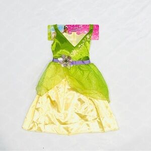 NWT Jakks Pacific Disney Princess and the Frog Tiana Halloween Cosplay Costume
